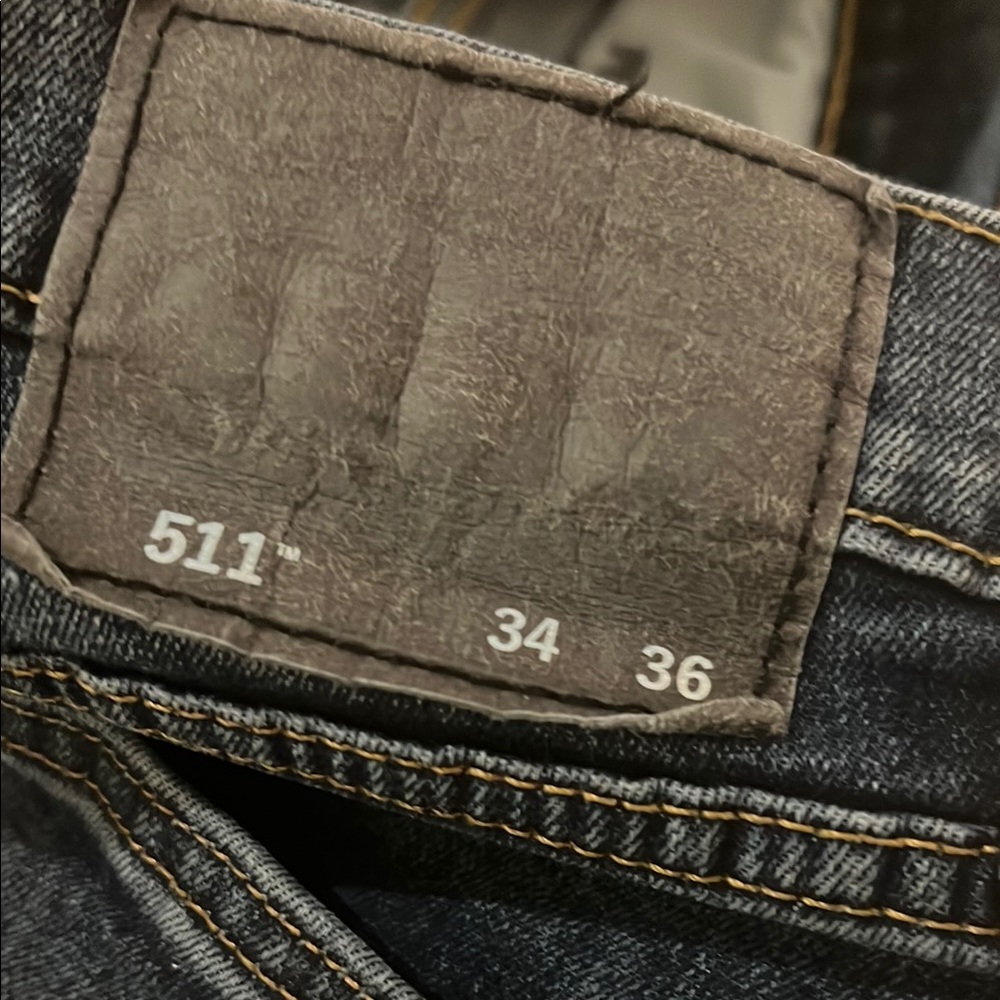 Men's Levi Strauss Blue Jeans